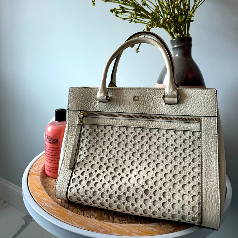 Beautiful White Kate Spade Bag